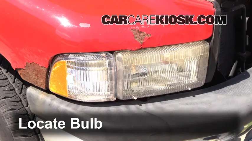 1995 Dodge Ram 1500 5.2L V8 Standard Cab Pickup Lights Parking Light (replace bulb)